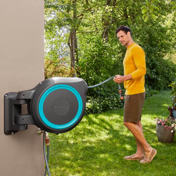 Wall-Mounted Hose Box RollUp XL 35 m, 13 mm (1/2"), Effortless Garden Watering & Hose Management