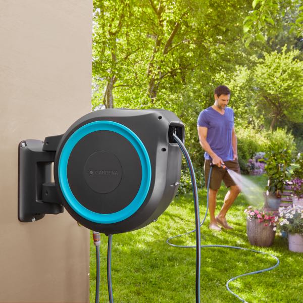 Wall-Mounted Hose Box RollUp XL 35 m, 13 mm (1/2"), Effortless Garden Watering & Hose Management