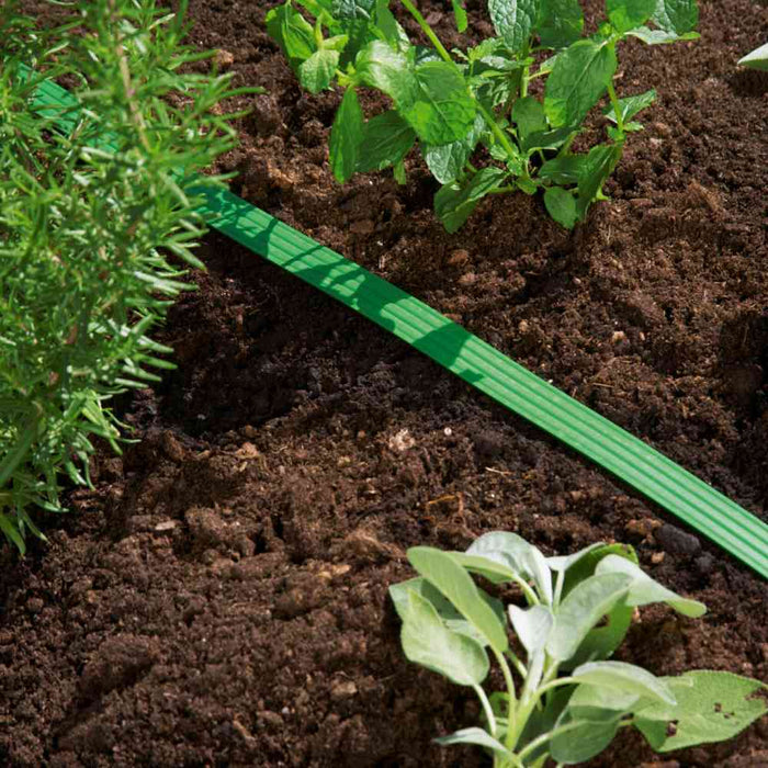Sprinkler Hose 15 m for Precise and Positioned Garden Watering, Green