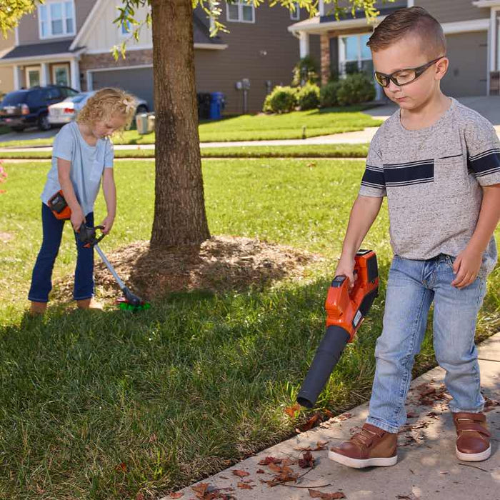 Toy Leaf Blower, Husqvarna 325iBV Model, Real Engine Sound, Blows Air from Nozzle-3