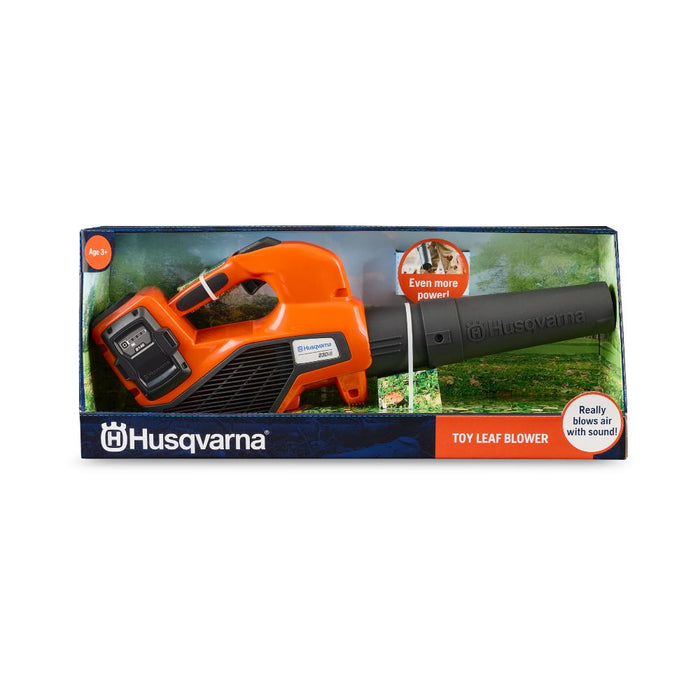 Toy Leaf Blower, Husqvarna 325iBV Model, Real Engine Sound, Blows Air from Nozzle-4