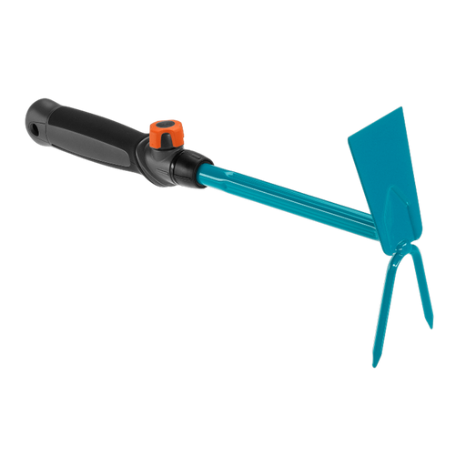 Combisystem Hand Hoe, Perfect for Soil Aeration and Weeding, 5 cm Working Width, 2-Pointed