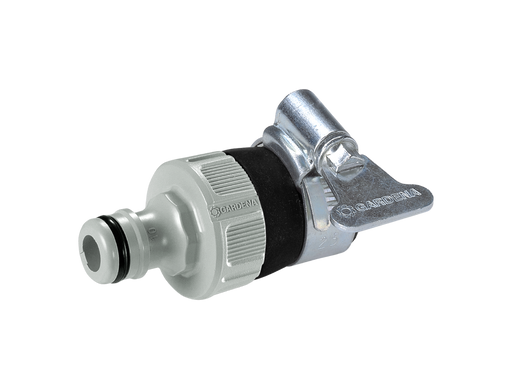 Round Tap Connector, Adjustable 14 - 17 mm, Corrosion-Resistant, Easily Attach Hose Without Tools