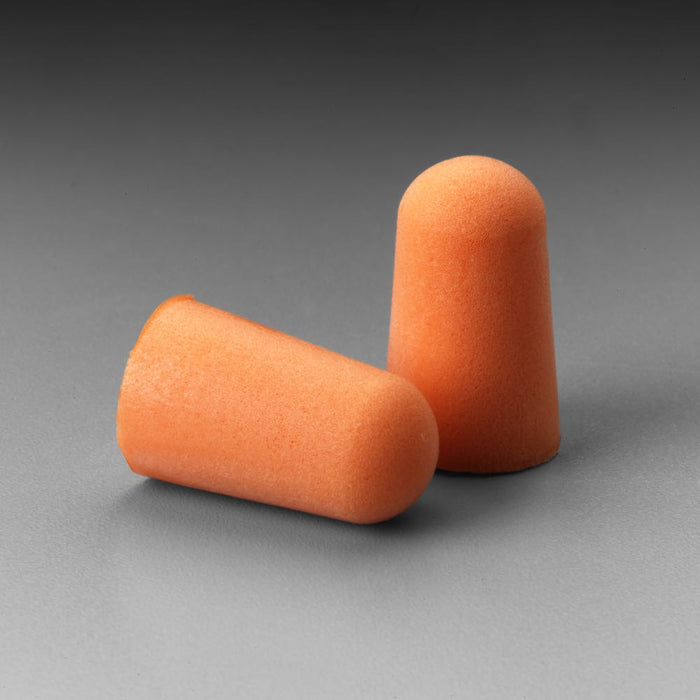Uncorded Foam Earplugs 29 dB NRR Disposable Pairs Tapered Safety Orange-2