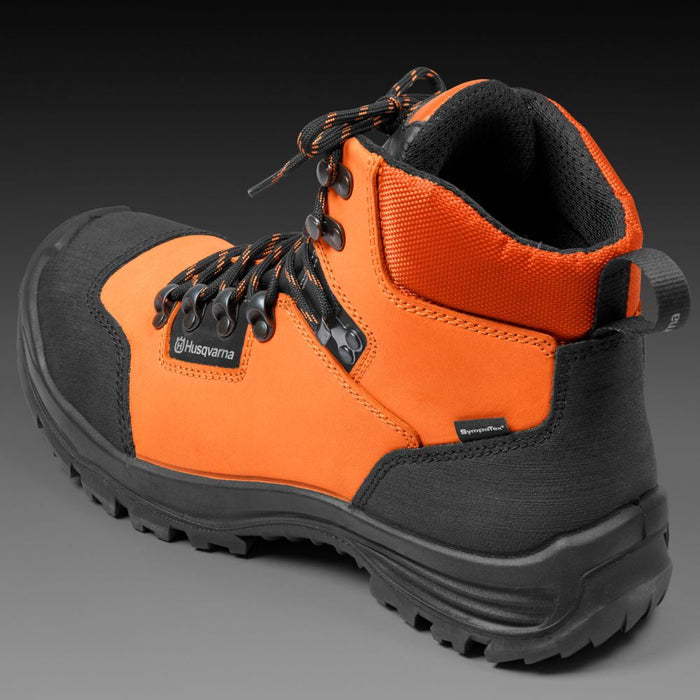 Technical Light Protective Leather Boots, Water Repellent Leather, Polyester Lining, 1.5 kg