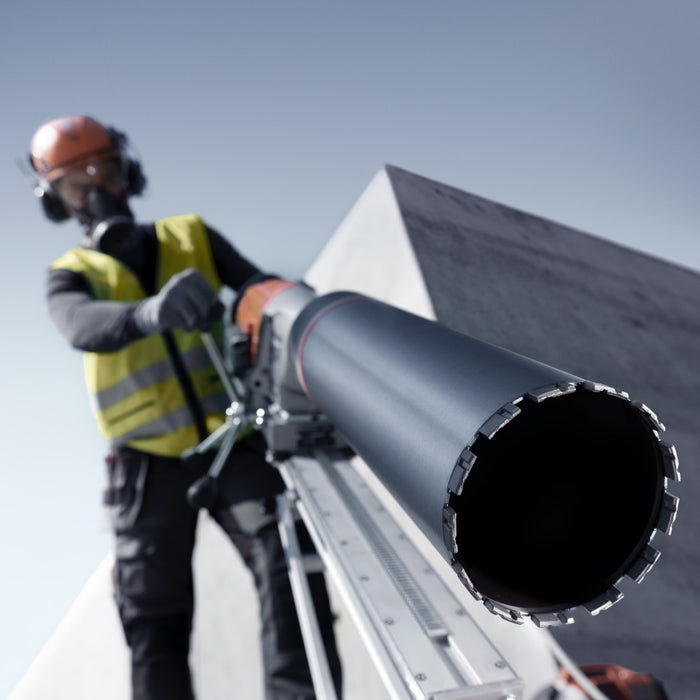 Core Drill Bits for Construction Drill Motors, 52 mm - 300 mm in Diameter