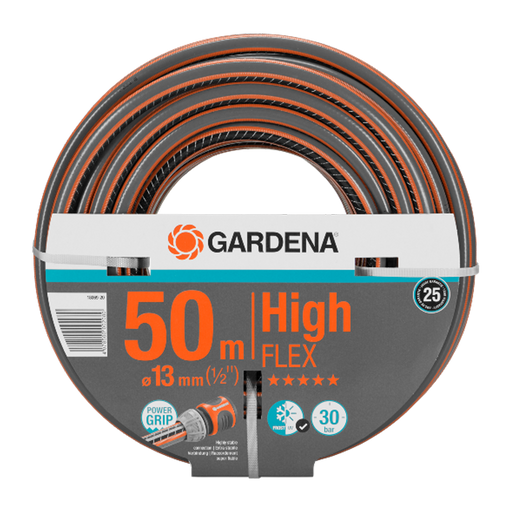 Comfort HighFLEX Hose 13 mm (1/2"), 50 m, 30 bar Burst Pressure, Optimal Hold & Everlasting