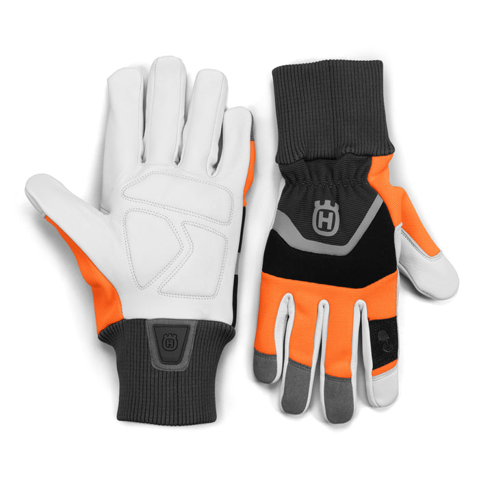 Functional Class 0 Protective Gloves, Goat Leather Material, For Gardening & Forestry Work