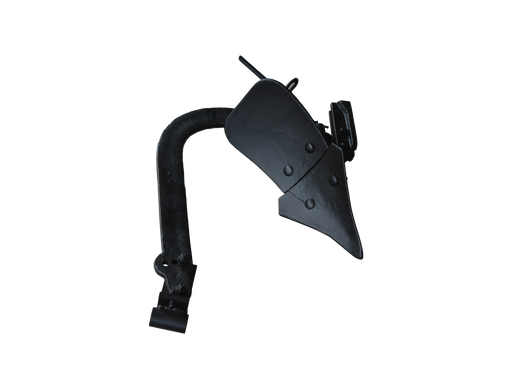 Adjustable Plough Accessory for Tiller and Cultivator for Soil Breaking and Planting Prep, Left and Right Adjustment