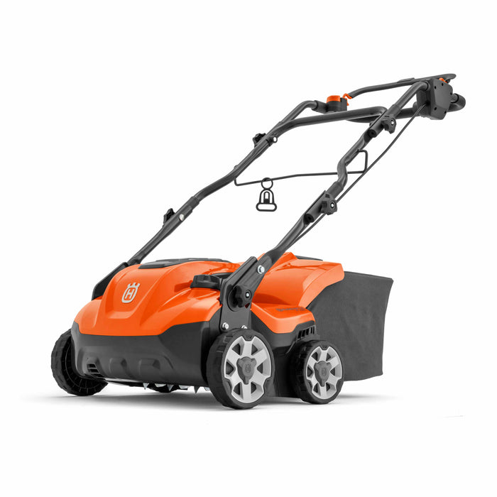 S 138C Electric Scarifier/Dethatcher, Easy Blade Shift, 1,600 W, 38 cm Cutting Width, 1.5 cm Working Depth
