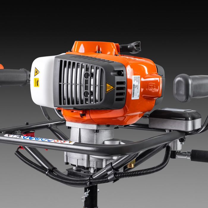 541EA Petrol Earth Augers, Perfect for Hard Work in Solid Soil, 2.25 hp, 200 mm Max. Drilling Diameter, 8.4 kg