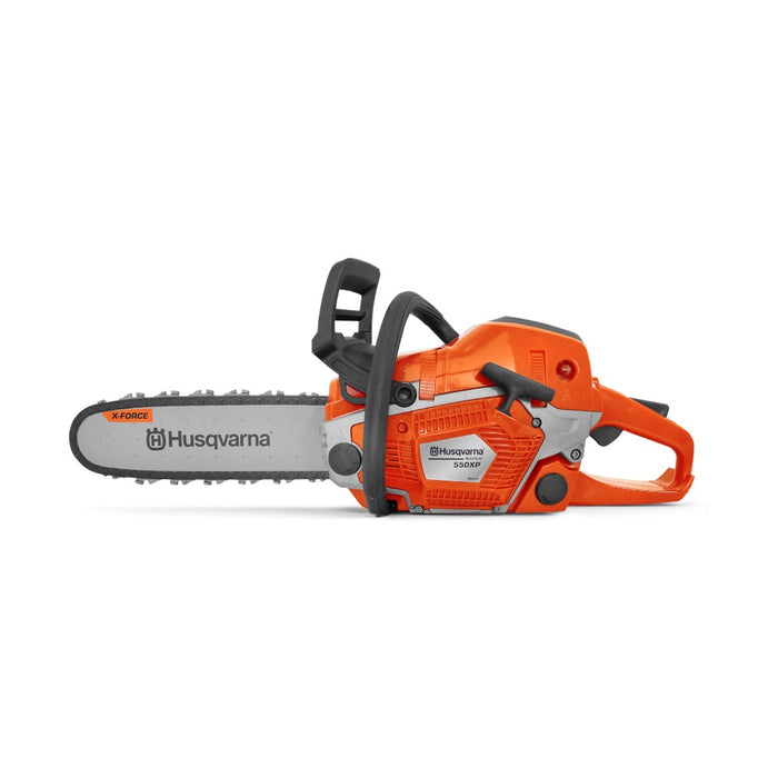 Toy Chainsaw, Husqvarna 550XP Model,  Realistic Engine Sound, Rotating Chain-1