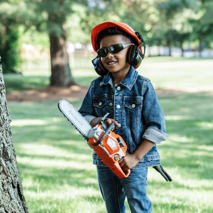 Toy Chainsaw Kit, Husqvarna Chainsaw & Protective Equipment Set-2