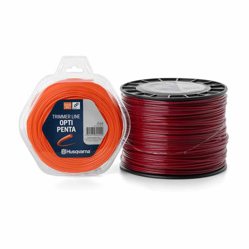 3.0 mm Trimmer Line/Cord, 240 m Length, Premium Trimmer Line, Red, Penta