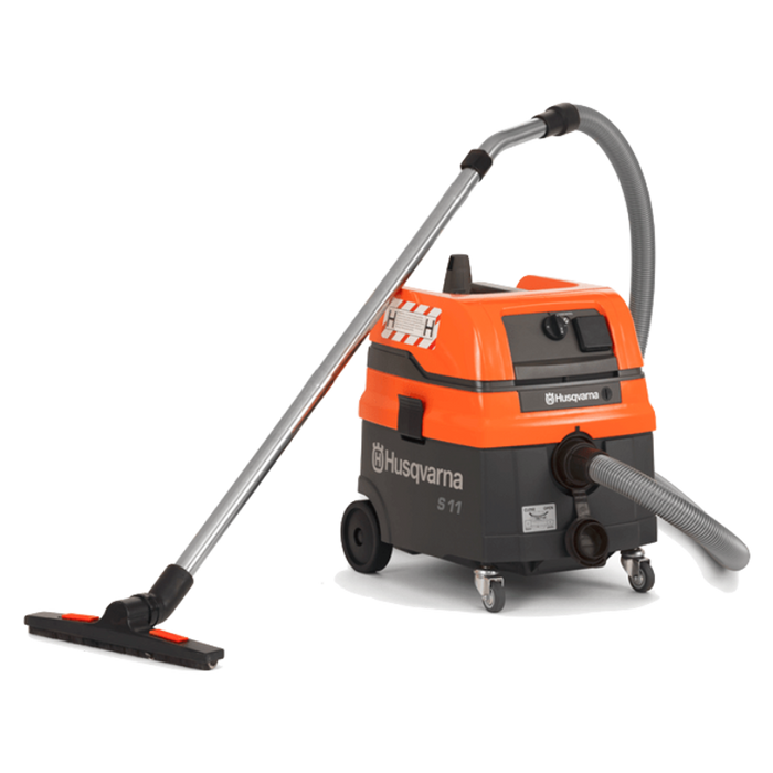 S 11 Compact Wet/Dry Industrial Vacuum Cleaner, HEPA Filter, 1.9 hp, 120 V, 157 cfm Air Flow, 1 ph, 11.5 kg