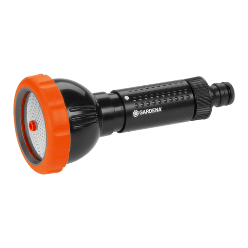 Profi System Shower/Spray Nozzle for Versatile Garden Watering, 26.5 mm (1") Thread, 19 mm (3/4") Hose