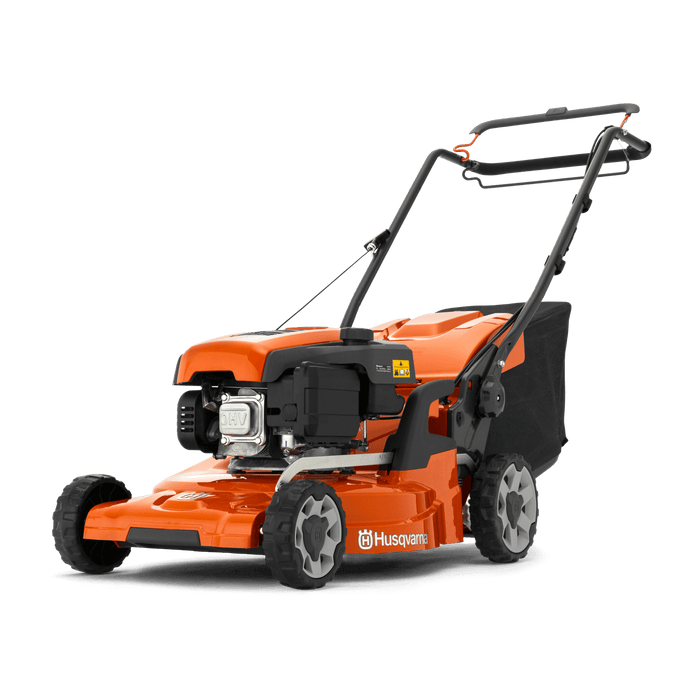LC 247S Petrol Lawn Mower for Medium-Sized Gardens, Self-Propelled, 5.5 hp, 47 cm Blade Diameter, 55 l Collector