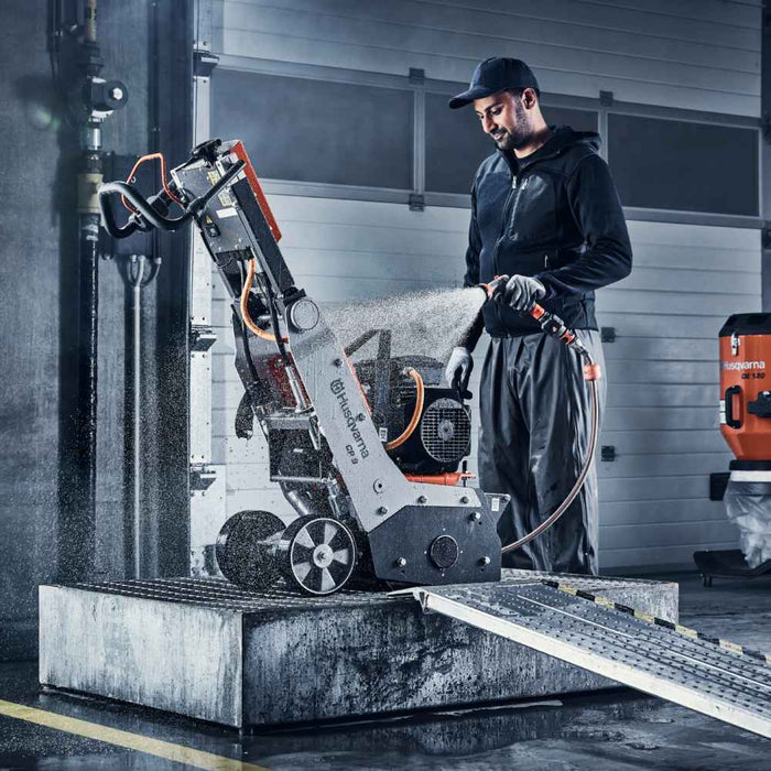 CP 9 Electric Floor Scarifier, 225 mm Working Width, High-Productivity Surface Prep for Indoor Spaces