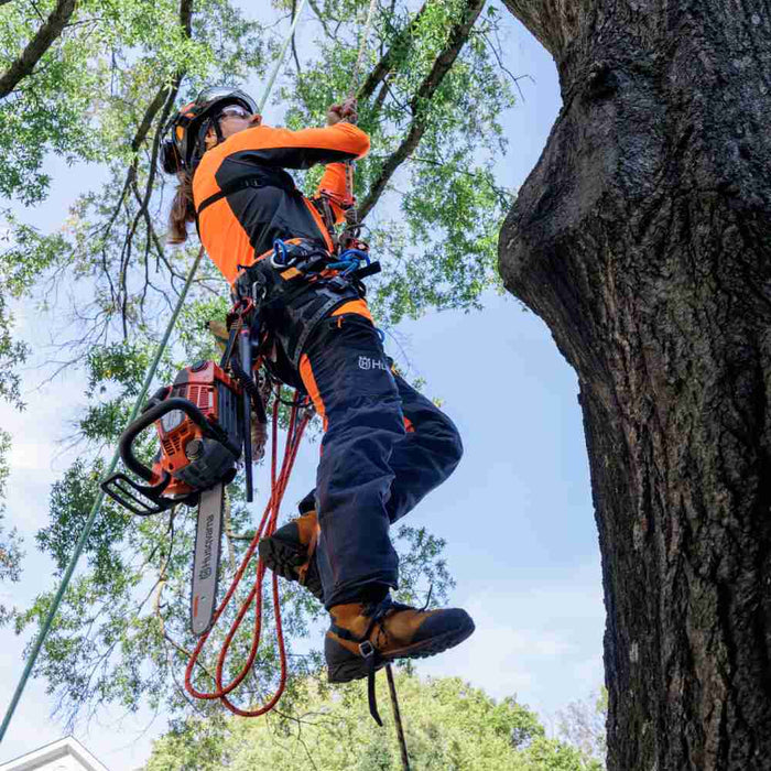 Husqvarna Climbing Harness with Padded Back, Adjustable Leg Loops and Double Bridge-2
