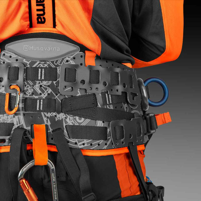 Husqvarna Climbing Harness with Padded Back, Adjustable Leg Loops and Double Bridge-8