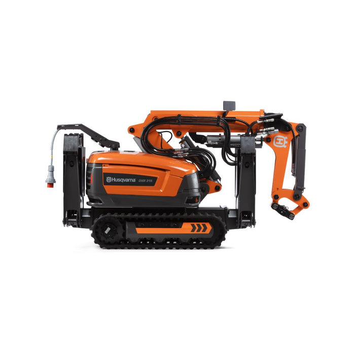 DXR 315 Demolition Robot, Telescopic Arm, Remote-Controlled, 27 kW, 5.5 m Upward Reach, 2020 kg