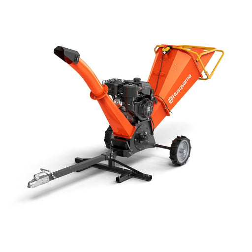 GC 5100PE Swedish Wood Shredder, Drum Cutting System, 16 hp, 10 cm Shredding Diameter Capacity-2