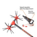 SIK 32 4X4 CARBON, Electric Olive Harvester, 12 V Brushless, Carbon Fiber Tube, 2.8 m Length, Variable Speed, 2.5 kg-7