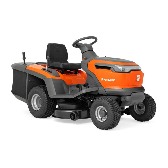 TC 100i Battery Garden Tractor, Small to Medium-Sized Gardens, 14 hp, 250 l Rear Collector, 95 cm Blade Length-1