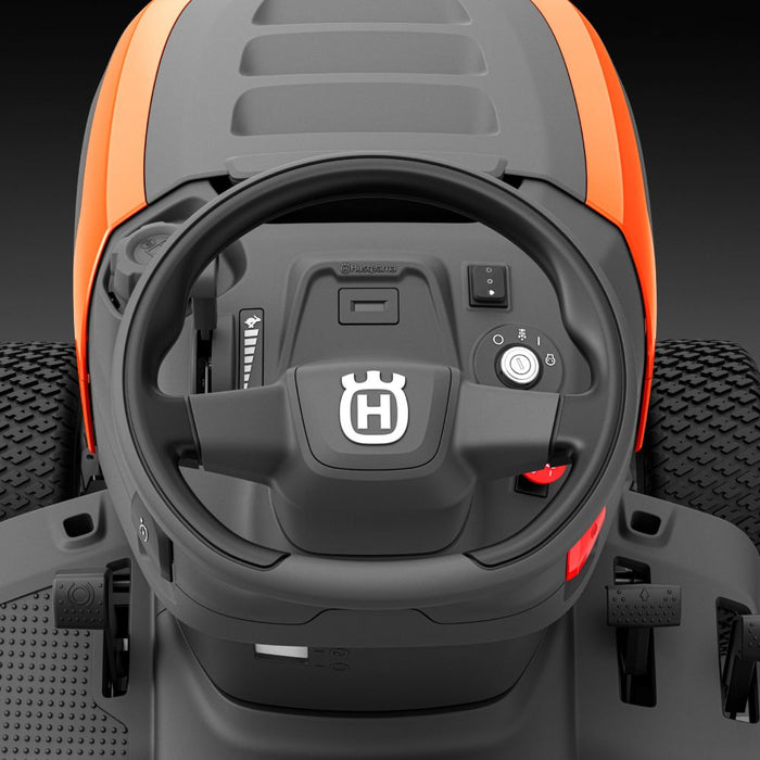 TC 220TD Petrol Garden Tractor, Medium to Large-Sized Gardens, 23 hp, 320 l Rear Collector, 108 cm Blade Length-6