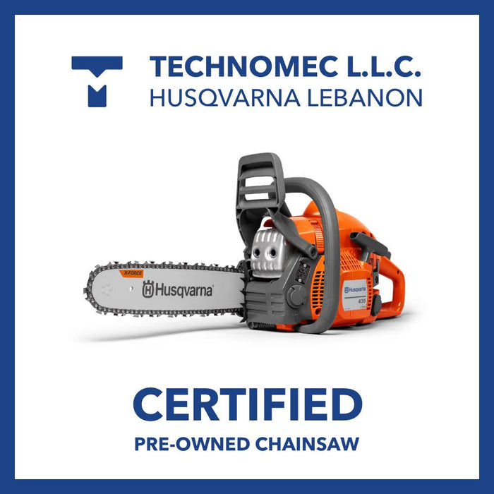 PRE-OWNED CHAINSAW, USED, 435 Legacy Petrol Chainsaw, 2.2 hp, 38 cm Blade-1