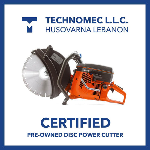 PRE-OWNED CHAINSAW, USED, K 960 Petrol Power Cutter, 6 hp, 155 mm Cutting Depth-1