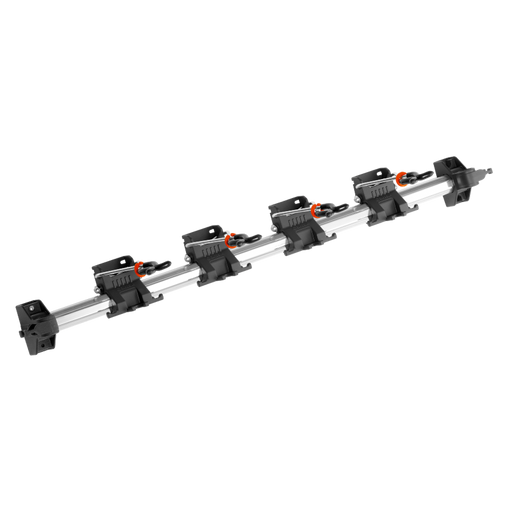 Premium Wall-Mounted Tool Rack for Secure Garden Tool Organization