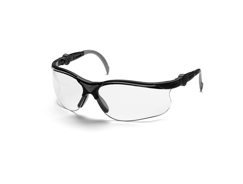 Protective Glasses Clear X, Clear Lenses, For Outdoor Power Tasks