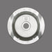 Trimmer Head Alloy, Cast-Aluminum Disc, 12 mm Arbor Size, Flat Bottom Profile from Smooth Glide, 380 g-2