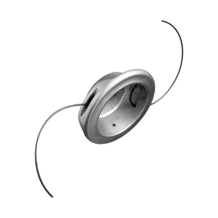 Trimmer Head Alloy, Cast-Aluminum Disc, 12 mm Arbor Size, Flat Bottom Profile from Smooth Glide, 380 g-1