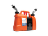 Combi Can 5L with Integrated Toolbox for Efficient Refueling, Petrol and Oil Reservoirs