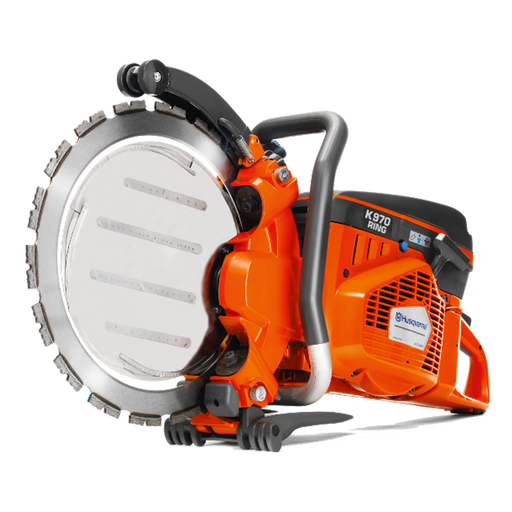 K 970 Ring Petrol Power Cutter for Deep Cuts, 6.5 hp, 270 mm Maximum Cutting Depth, 13.8 kg