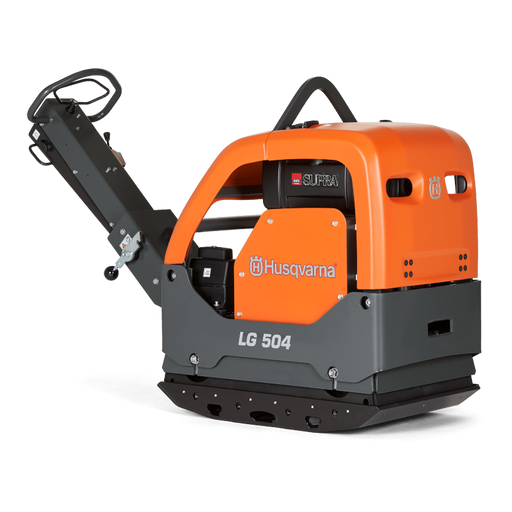 LG 504 Reversible Plate Compactor for Deep Granular Soil, 12.2 hp, 65,000 N Centrifugal Force, 470 kg