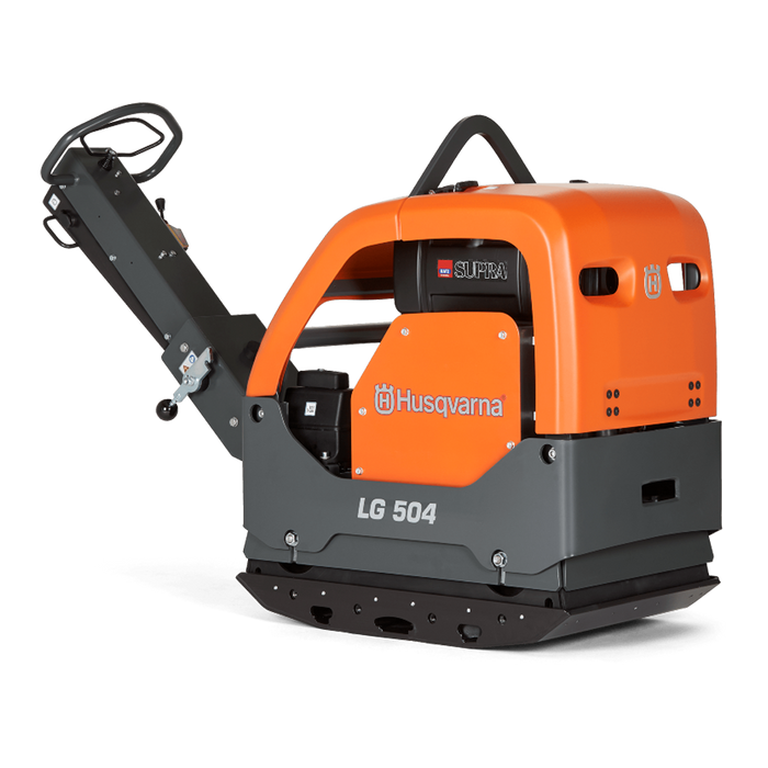 LG 504 Reversible Plate Compactor for Deep Granular Soil, 12.2 hp, 65,000 N Centrifugal Force, 470 kg