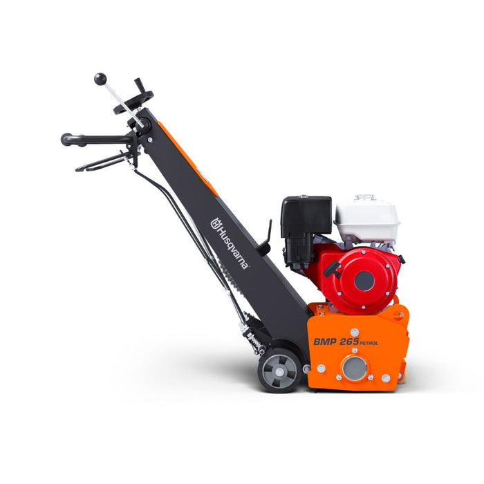 BMP 265 Petrol Floor Scarifier, Gas Concrete Milling Machine, 265 mm Working Width, 190 kg