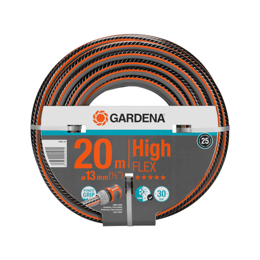 Comfort HighFLEX Hose 13 mm (1/2"), 20 m, 30 bar Burst Pressure, High Durability & Everlasting