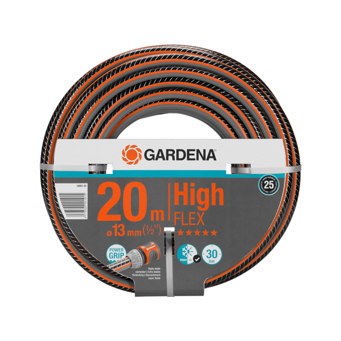 Comfort HighFLEX Hose 13 mm (1/2"), 20 m, 30 bar Burst Pressure, High Durability & Everlasting