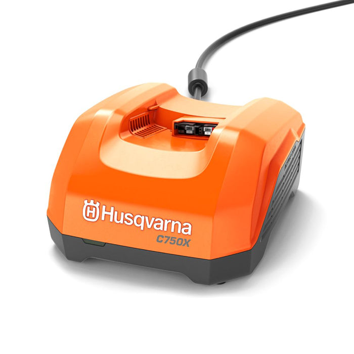 40-C750X Fast Charger for Husqvarna Batteries, 50% Faster Charging, Integrated Active  Air Cooling, 750 W, 240 V, 50 - 60 Hz, 2 kg-1