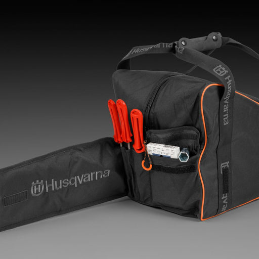 Chainsaw Carry Bag with Extra Pockets, Fits Up to 18” Bar Length Chainsaws-2