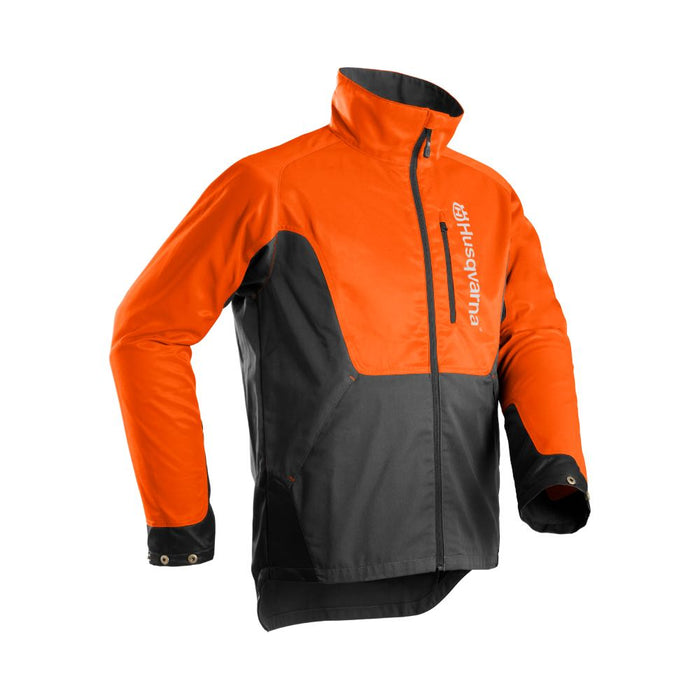 Classic Forest Jacket for Outdoor Tasks, High-Quality Polyester/Cotton Twill