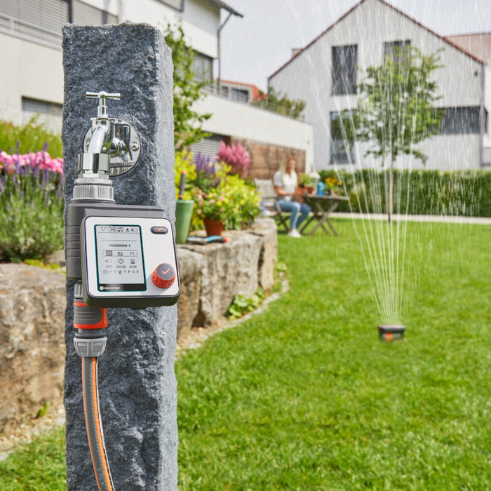 Water Control Master, Ultimate Water Timer for Efficient Irrigation, Sensor Connection, 6 Watering Cycles