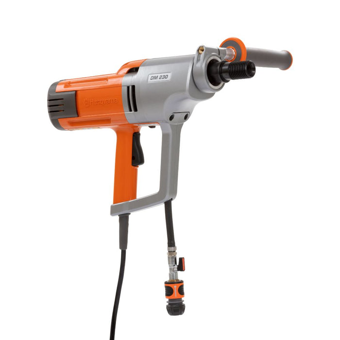 DM 230 Electric Handheld Core Drill, 3-Speed, 1.9 kW, Wet & Dry, 150 mm Max. Drill Diameter, 7 kg