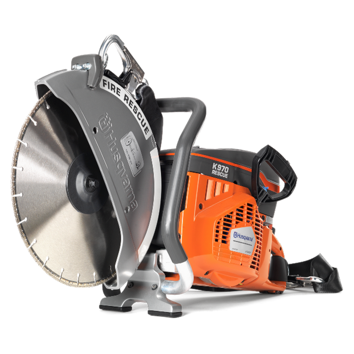 K 970 RESCUE Petrol Power Cutter, High-Power for Rescue and Clearing Work, 6.44 hp, 125 mm Cutting Depth