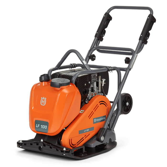 LF 100 LAT Compact Forward Plate Compactor for Efficient Soil & Asphalt Work, 4.8 hp, 17,000 N Centrifugal Force, 107 kg