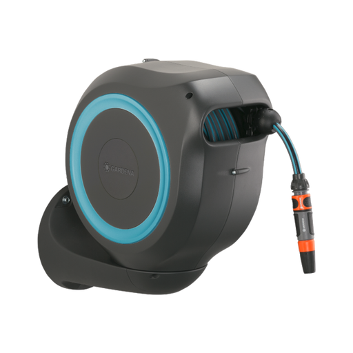 Wall-Mounted Hose Box RollUp M 20 m, 11 mm (1/2"), Effortless Watering Solution